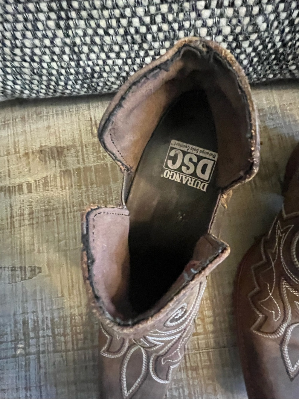 Brown Western Cutout Ankle Boots - Women - Picture 6 of 10